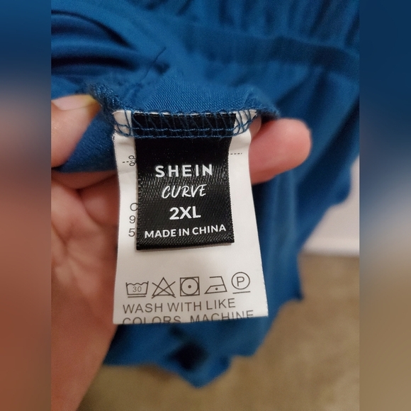 SHEIN Blue Romper - Picture 6 of 11